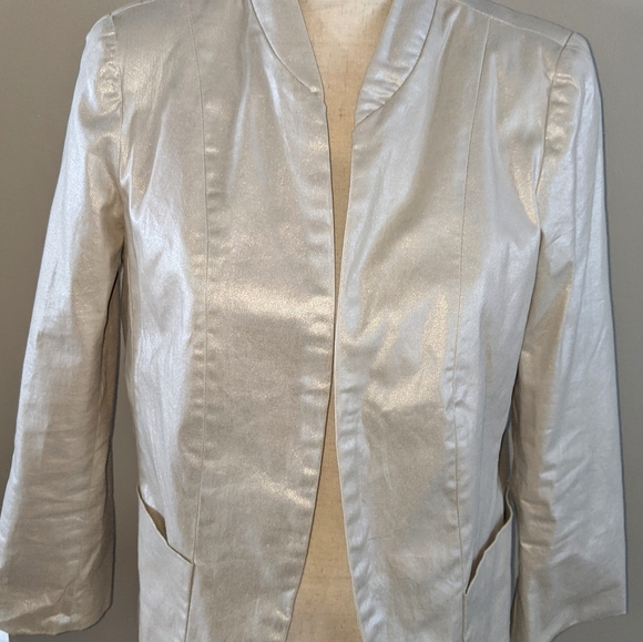 Camilla Tree Silver Blazer with Hot Pink Liner - Picture 9 of 10